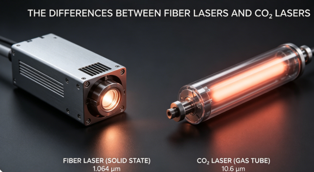 The Differences Between Fiber Lasers and CO₂ Lasers